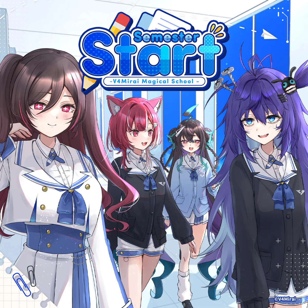 Acrylic Calendar - V4Mirai Semester Start Merch 2025 - Image 3