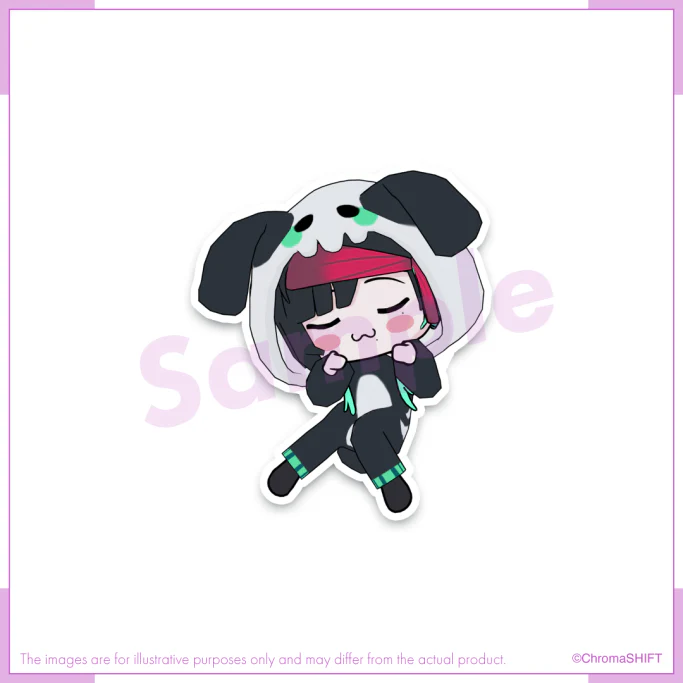 WILDFYRE 1st Anniversary Merch - Chibi Die-Cut Sticker - Image 2