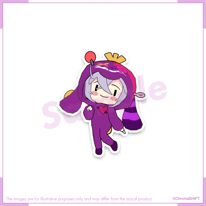 WILDFYRE 1st Anniversary Merch - Chibi Die-Cut Sticker - Image 4
