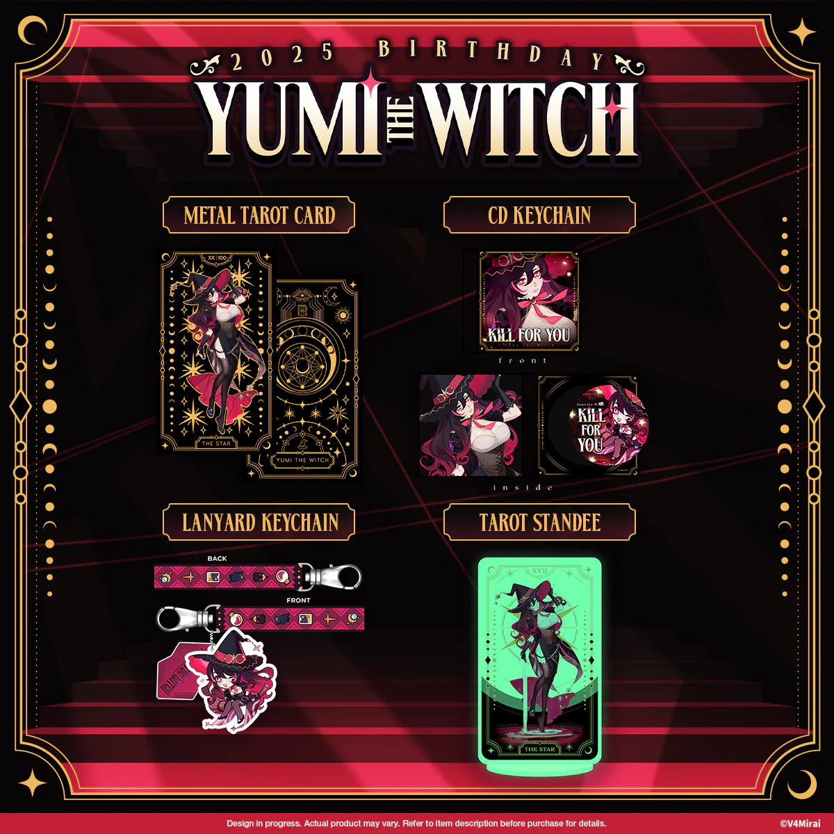 Yumi the Witch Birthday Merch 2025 - Image 2
